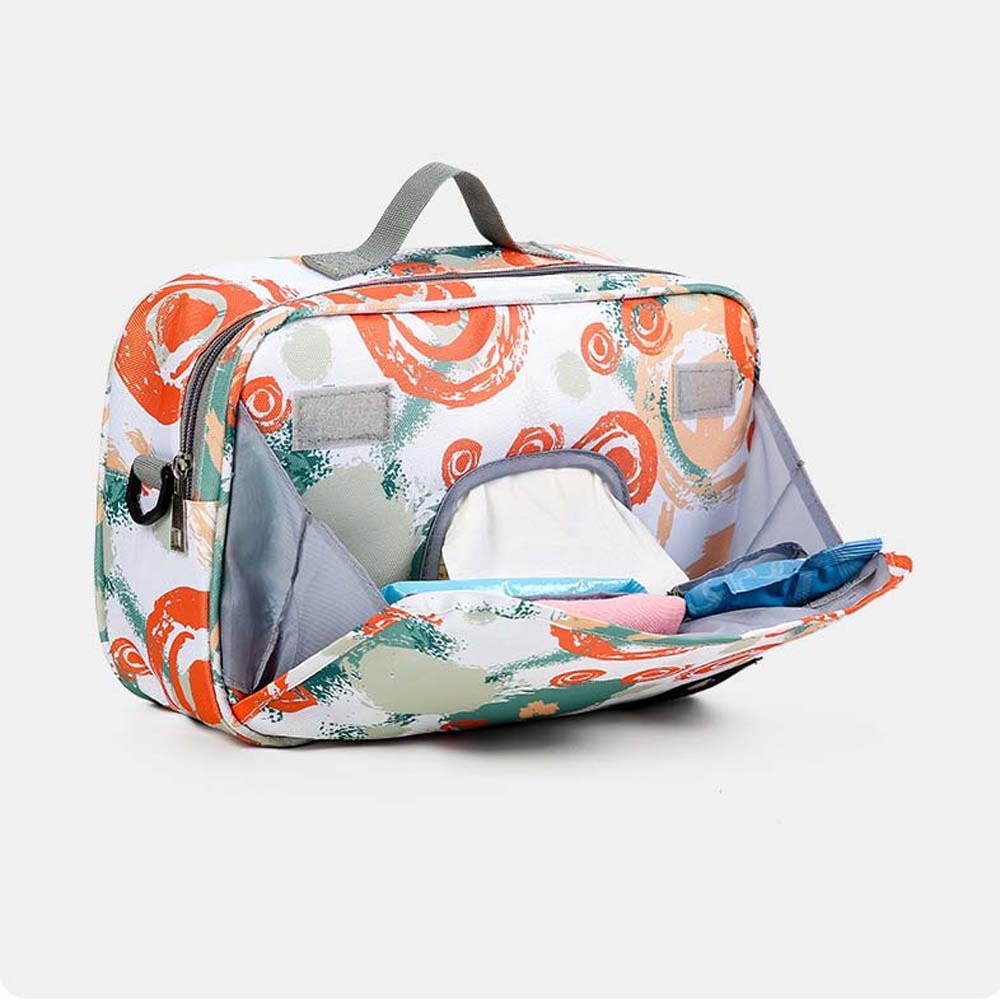 Backpack Diaper Bag - Bolsa de armazenamento de fraldas macia,