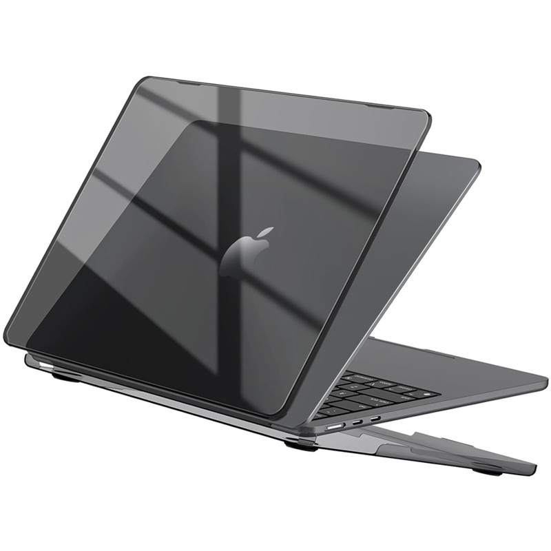 Laptop Backpack 15.6 - Capa Rígida Transparente Preta para MacBook