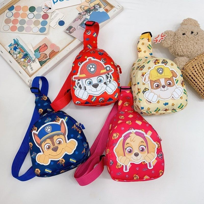 Mini Backpack Purse - Bolsa Transversal Patrulha Canina para Meninos