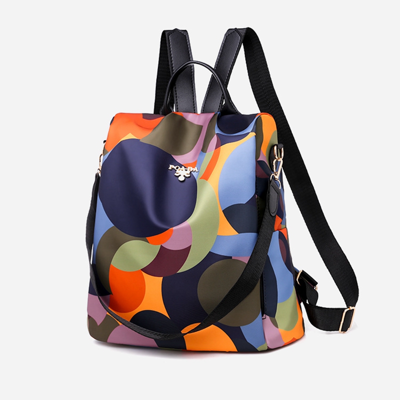 Fashion Backpack Women - Moda feminina mochila anti-roubo mulher oxford