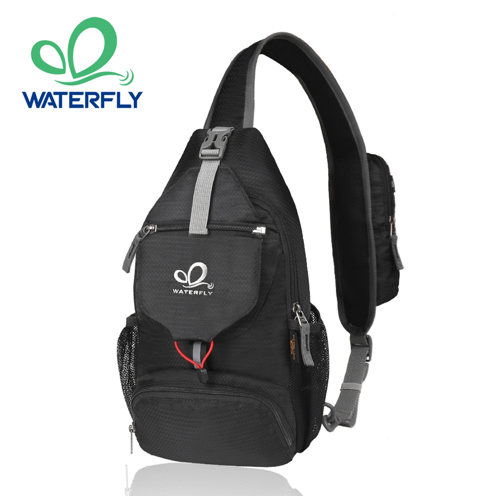Sling Backpack Shoulder - Waterfly bolsa de peito de ombro