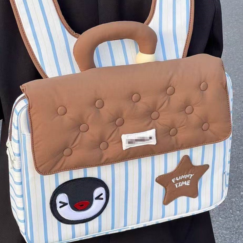 Laptop Backpack 15.6 - Mochila Pingu Penguin com Design Exclusivo
