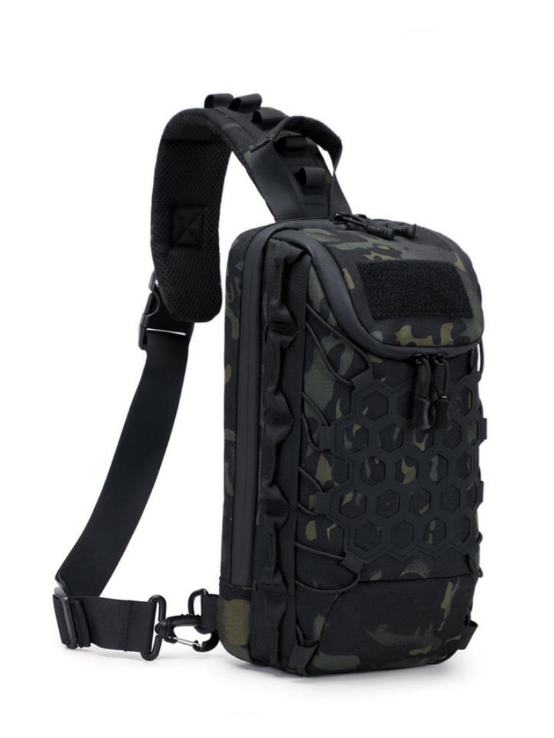 Bolsa Tática de Peito Homefish - Sling Backpack Shoulder avaliação e preço
