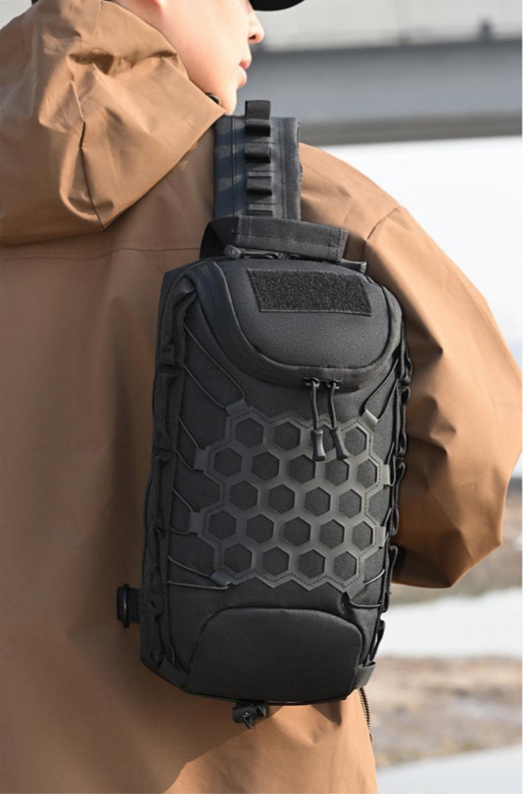 Bolsa Tática de Peito Homefish - Sling Backpack Shoulder avaliação e preço