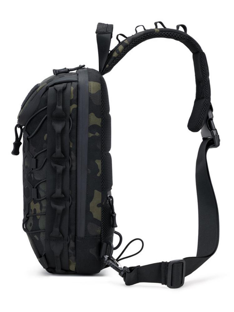 Bolsa Tática de Peito Homefish - Sling Backpack Shoulder avaliação e preço