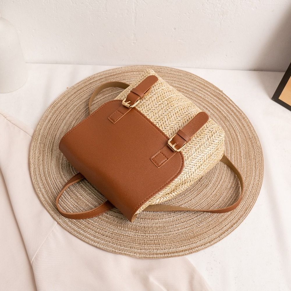 Mochila de Couro PU com Design - Leather Backpack Vintage avaliação e preço